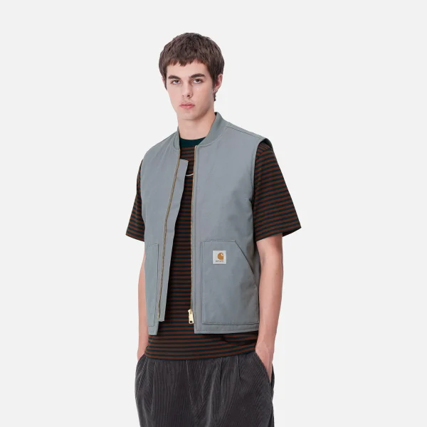 Discount Carhartt WIP Vest Dove Grey