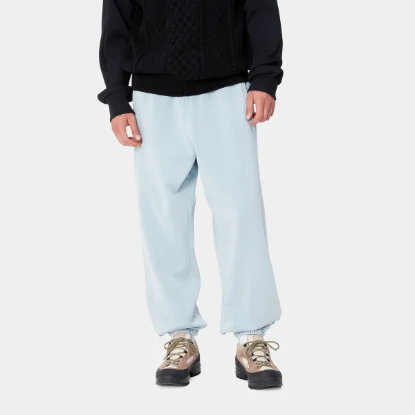 Clearance Carhartt WIP Vista Grand Sweat Pant Dusty Ice