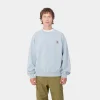 New Carhartt WIP Vista Sweat Dusty Ice