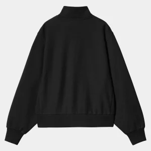 Shop Carhartt WIP W' American Script High Neck Sweatshirt Black