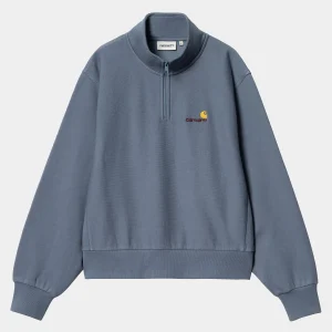 Best Sale Carhartt WIP W' American Script High Neck Sweatshirt Positano