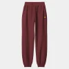 Outlet Carhartt WIP W' American Script Sweat Pant Malbec