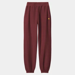 Outlet Carhartt WIP W' American Script Sweat Pant Malbec