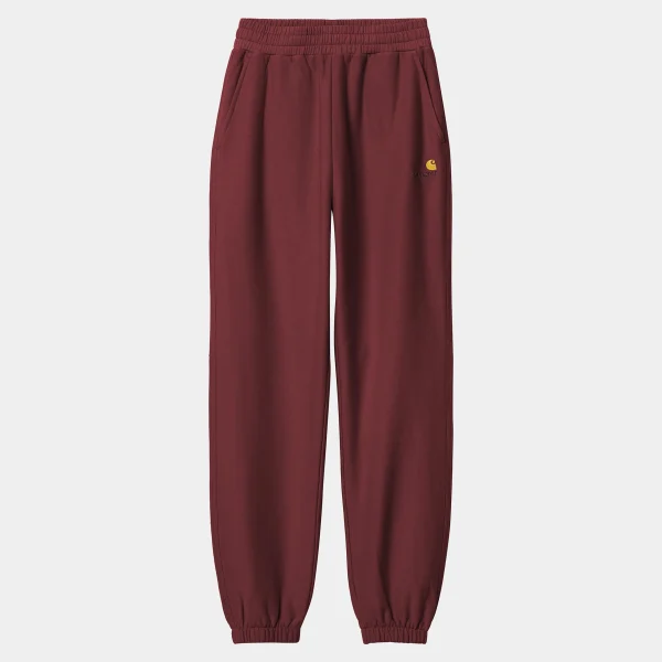 Outlet Carhartt WIP W' American Script Sweat Pant Malbec