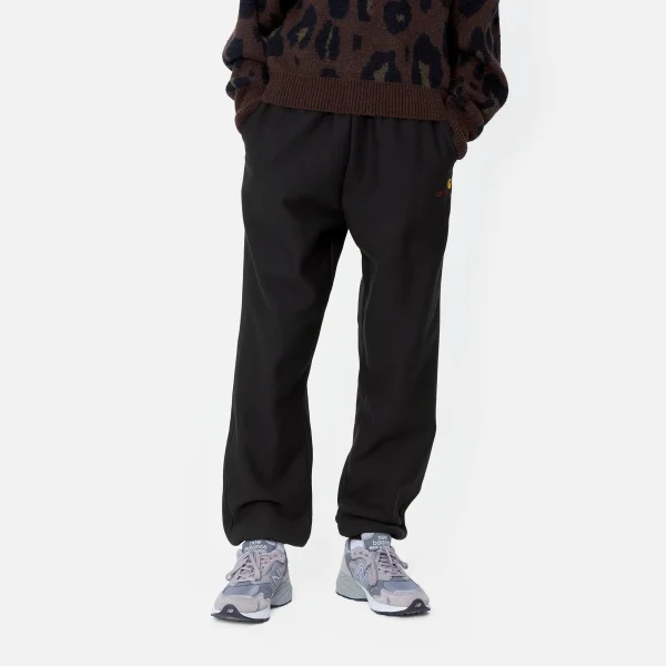 Hot Carhartt WIP W' American Script Sweat Pant Black