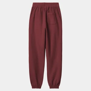 Outlet Carhartt WIP W' American Script Sweat Pant Malbec