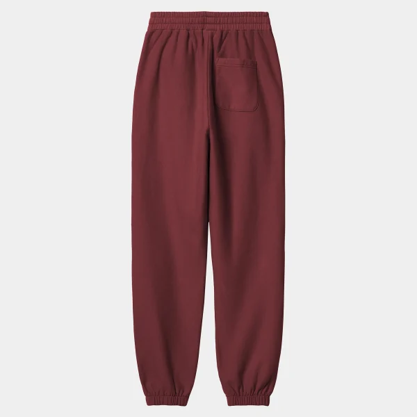 Outlet Carhartt WIP W' American Script Sweat Pant Malbec