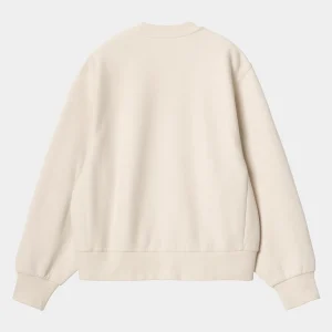 Best Carhartt WIP W' American Script Sweatshirt Moonbeam