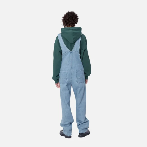 Clearance Carhartt WIP W' Bib Overall Straight Blue