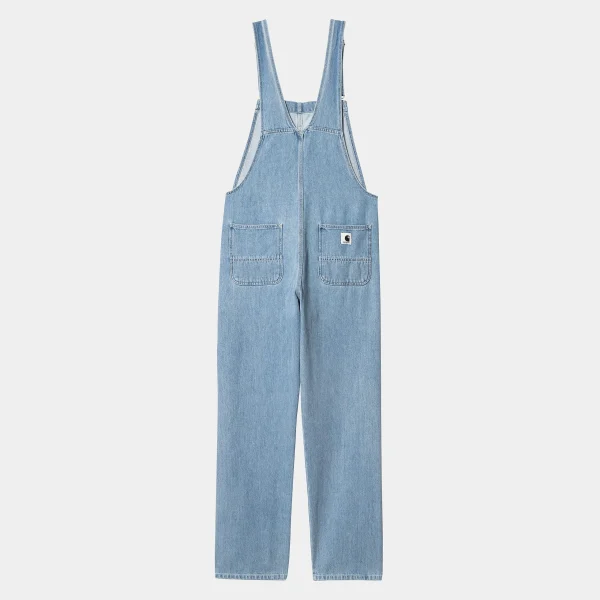 Clearance Carhartt WIP W' Bib Overall Straight Blue