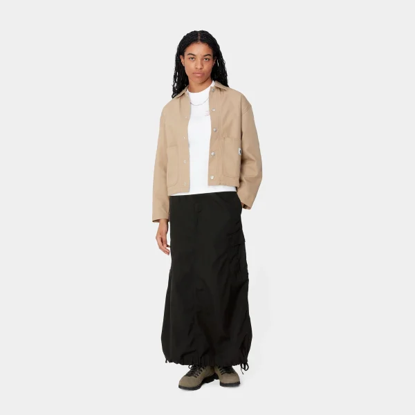 Cheap Carhartt WIP W' Cargo Skirt Long Black