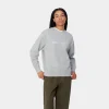 Hot Carhartt WIP W' Carhartt Sweatshirt Basalt / White