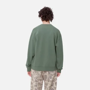 Hot Carhartt WIP W' Carhartt Sweatshirt Duck Green / Aura