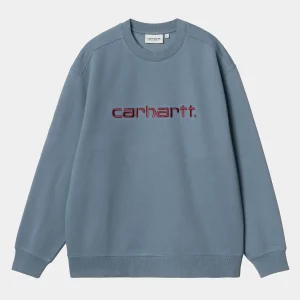 Flash Sale Carhartt WIP W' Carhartt Sweatshirt Positano / Malbec