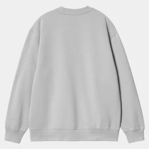 Hot Carhartt WIP W' Carhartt Sweatshirt Basalt / White