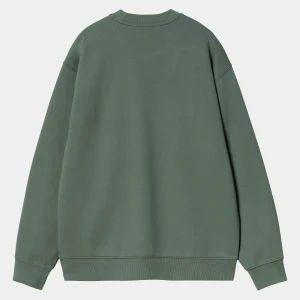 Hot Carhartt WIP W' Carhartt Sweatshirt Duck Green / Aura