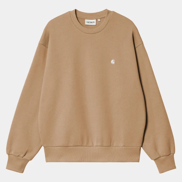 Best Carhartt WIP W' Casey Sweatshirt Peanut / Silver