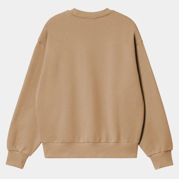 Best Carhartt WIP W' Casey Sweatshirt Peanut / Silver