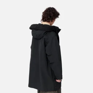 New Carhartt WIP W' Clarton Parka Black / Black