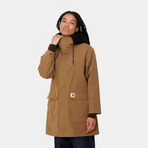 Cheap Carhartt WIP W' Clarton Parka Hamilton Brown / Black