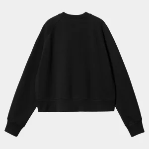 Cheap Carhartt WIP W' Colburn Sweat Black