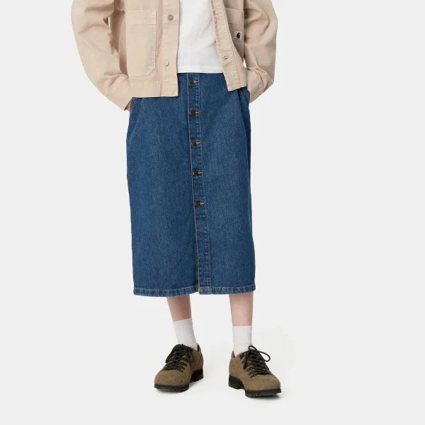 Discount Carhartt WIP W' Colby Skirt Blue