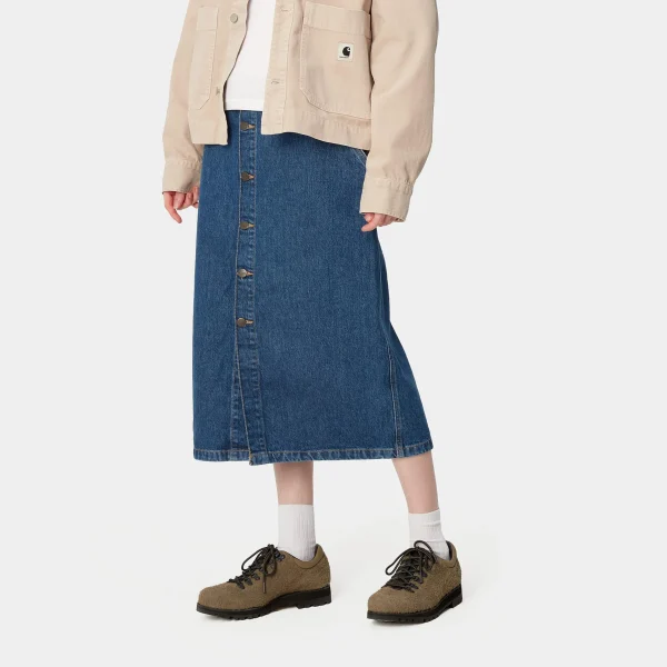 Discount Carhartt WIP W' Colby Skirt Blue