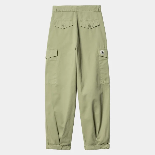 Store Carhartt WIP W' Collins Pant Misty Green