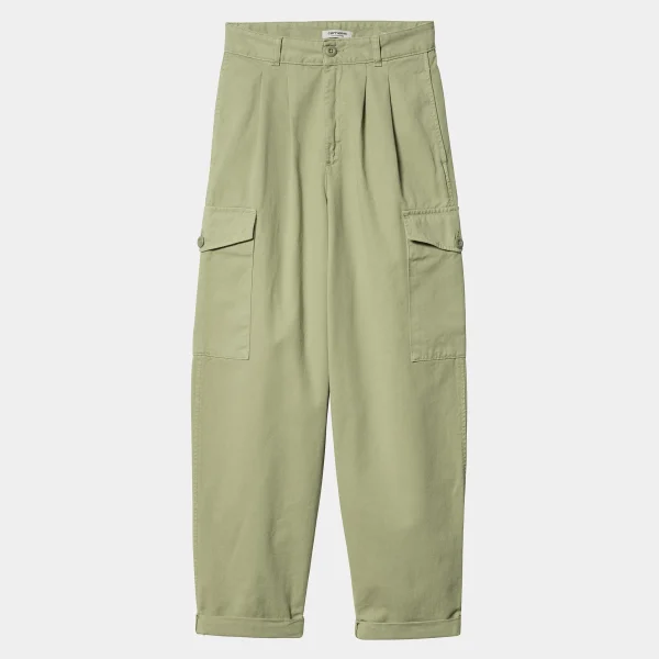 Store Carhartt WIP W' Collins Pant Misty Green