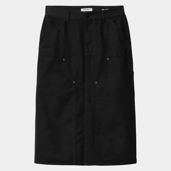 Outlet Carhartt WIP W' Double Knee Skirt Black