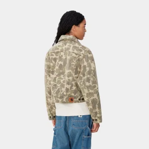 Discount Carhartt WIP W' Duck Orell Jacket Camo Duck, Black