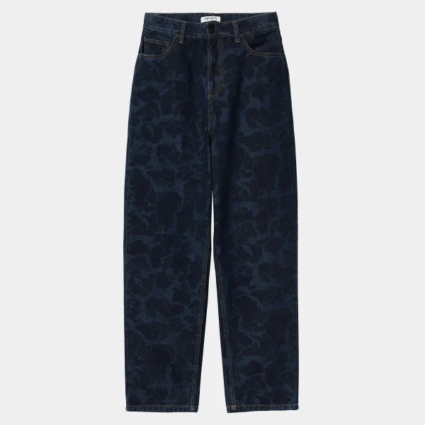 Best Sale Carhartt WIP W' Duck Orell Pant Camo Duck, Blue