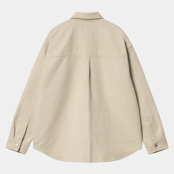 Cheap Carhartt WIP W' Ethel Shirt Jac Natural