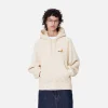 Discount Carhartt WIP W' Hooded American Script Sweatshirt Moonbeam