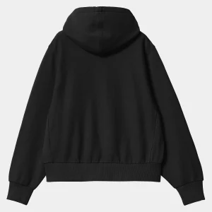 Hot Carhartt WIP W' Hooded American Script Sweatshirt Black