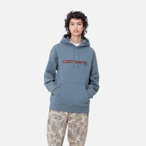 Cheap Carhartt WIP W' Hooded Carhartt Sweatshirt Positano / Malbec