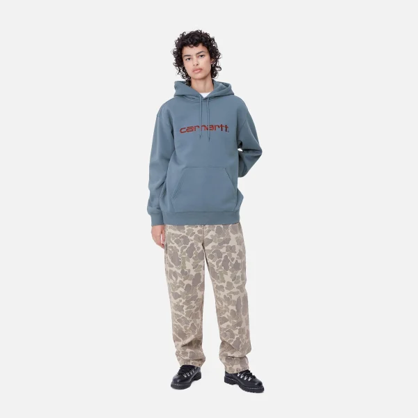 Cheap Carhartt WIP W' Hooded Carhartt Sweatshirt Positano / Malbec