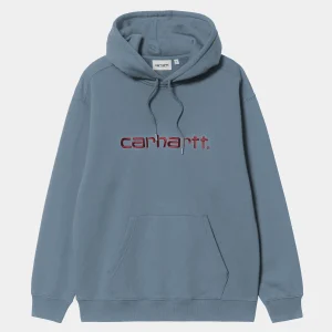 Cheap Carhartt WIP W' Hooded Carhartt Sweatshirt Positano / Malbec