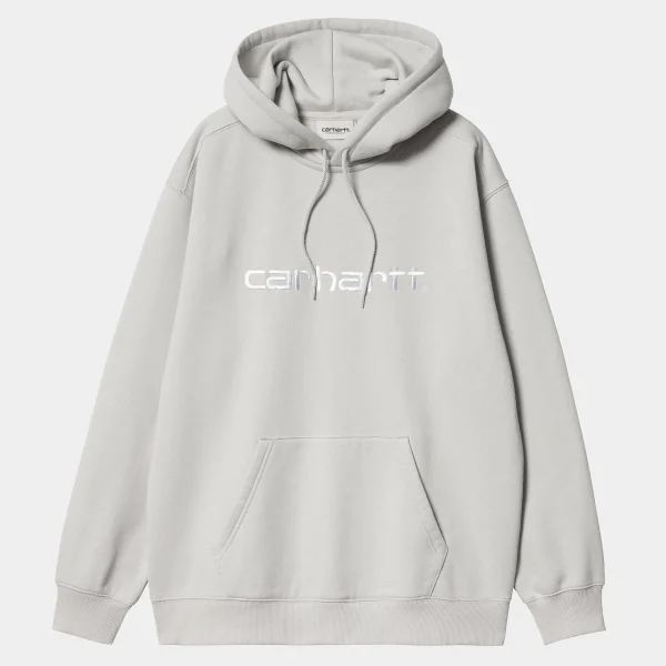 Outlet Carhartt WIP W' Hooded Carhartt Sweatshirt Basalt / White