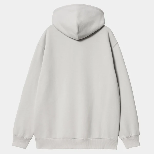 Outlet Carhartt WIP W' Hooded Carhartt Sweatshirt Basalt / White