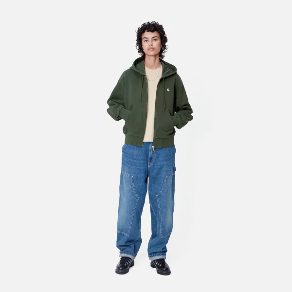 Best Carhartt WIP W' Hooded Casey Jacket Sycamore Tree / Silver