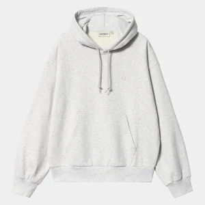 Cheap Carhartt WIP W' Hooded Casey Sweatshirt Ash Heather / Silver