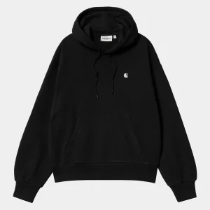 Cheap Carhartt WIP W' Hooded Casey Sweatshirt Black / Silver