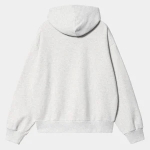 Cheap Carhartt WIP W' Hooded Casey Sweatshirt Ash Heather / Silver