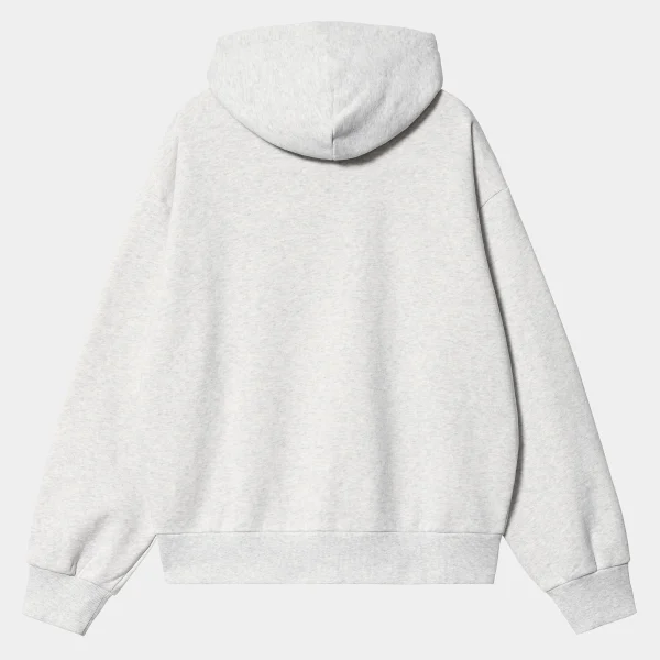 Cheap Carhartt WIP W' Hooded Casey Sweatshirt Ash Heather / Silver