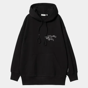 Online Carhartt WIP W' Hooded Lips Sweat Black