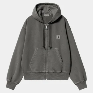 Hot Carhartt WIP W' Hooded Nelson Jacket Graphite