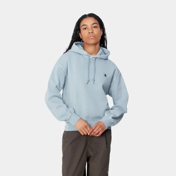 Cheap Carhartt WIP W' Hooded Nelson Sweatshirt Dusty Ice