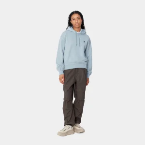 Cheap Carhartt WIP W' Hooded Nelson Sweatshirt Dusty Ice