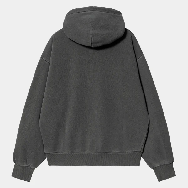 Outlet Carhartt WIP W' Hooded Nelson Sweatshirt Graphite